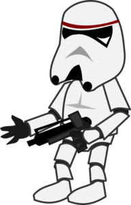 Stormtrooper Comic Character Clip Art
